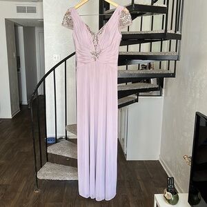 Lilac formal dress